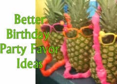 Kid's Party Favor Ideas