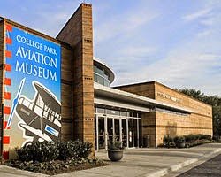 college park aviation museum for birthday fun