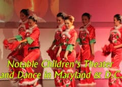 children's theater and dance companies in Maryland and Washington DC